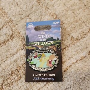 Disney The Wind in the Willows Pin - Green and Yellow